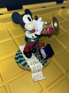 Disney Mickey Mouse Flöte 6" groß Weihnachtsgeschenke Figur Vintage #22F - Bild 1 von 5