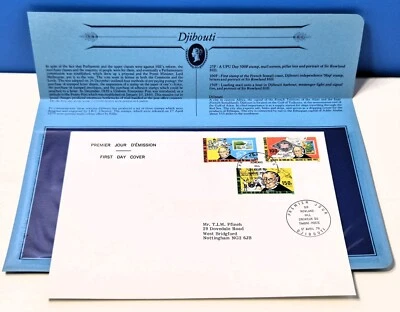Djibouti First Day Cover Issue 1979 Commemorating Sir Rowland Hill - Image 1 of 3