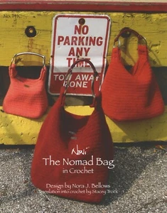 Noni Crochet Pattern 141C The Nomad Bag in Crochet Instructions Crochet & Felt - Picture 1 of 3