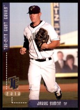 2010 Grandstand Tri-City Dust Devils Jared Simon Tri-City Dust Devils #NNO