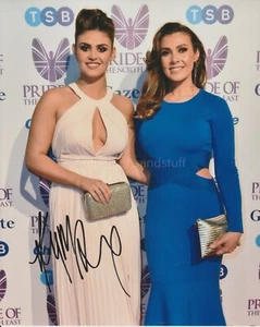 Foto autógrafa firmada a mano por Kym Marsh 8x10 Hear'say Popstars Everybody Standing. - Imagen 1 de 2