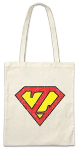Super Z Stofftasche Einkaufstasche Letter Gift Birthday Mother's Day Fun Comic - Picture 1 of 1