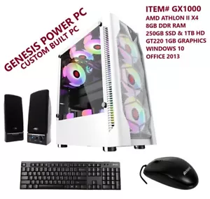 AMD PHENOM II X3 3 GHZ TRIPLE CORE PC BUNDLE SYSTEM AM3 GREAT OFFICE WORKING PC - Picture 1 of 2