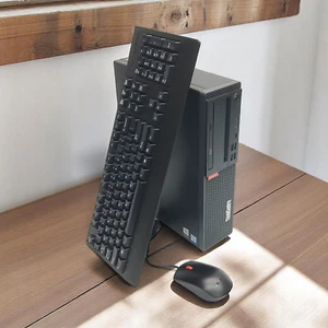 Lenovo Desktop Intel 6-Core i7 16GB RAM 512GB NVMe SSD WiFi M920s Windows 11 Pro - Picture 1 of 9