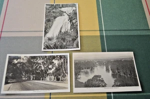 3 RP VIC HUME HIGHWAY SEYMOUR GOULBURN RIVER STEVEANSON FALLS MARYSVILLE 1940s - Picture 1 of 2