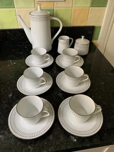 Juego de cafetera Noritake Ursula 6684 - En caja - Imagen 1 de 23