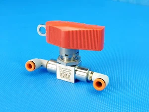 NUPRO Swagelok SS-43GF2-LL-RD Edelstahl Ventil Hahn inkl. MwSt. - Picture 1 of 4
