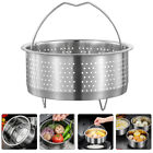 Stainless Steel Steamer Pot with Basket and Handle-SP