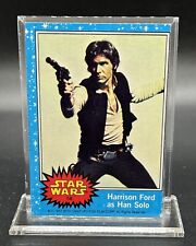 1977 STAR WARS Harrison Ford as Han Solo Topps #58 Jedi Luke Solo Kenobi Yoda