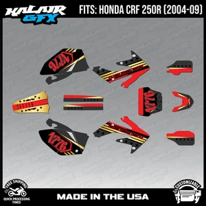 Graphics Kit for  Honda CRF250R CRF 250R (2004-2009)  Usa - RED-SHIFT - Bild 1 von 4