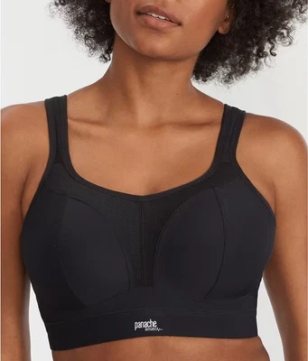 Sujetador inalámbrico PANACHE negro inalámbrico Reino Unido 30GG US 30J (usado) Foto 1 de 4