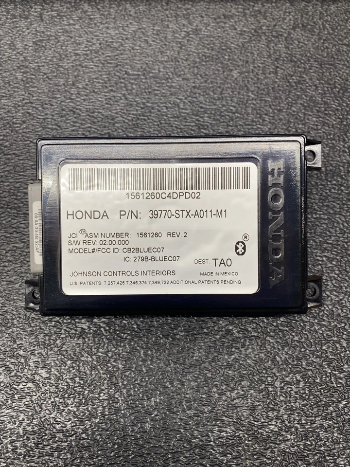 Acura MDX 2007-2009 enlace manos libres Bluetooth 39770-STX-A010-M1  Foto 1 de 3