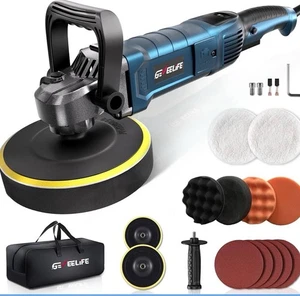 Buffer Polisher, 6 Inch/7 Inch 1600W Rotary Car Buffer Polisher Waxer, 7 - Picture 1 of 9
