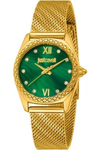 Reloj Just Cavalli - JC1L313M0035 para Mujer Botella Verde en Metal - Imagen 1 de 3