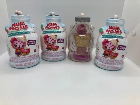 Num Noms SURPRISES IN A BOTTLE Retired  PICK ONE lots of opened ones DCL Cover