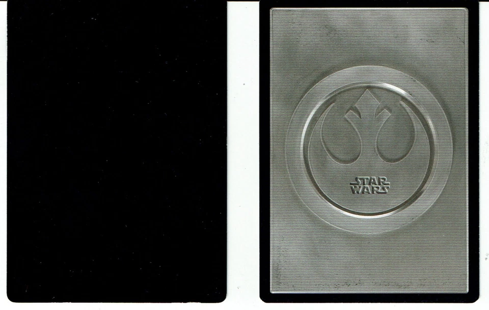 STAR WARS CCG LIGHT SIDE BLACK TEST CARD mp - Image 1 of 1
