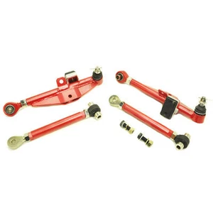 FRONT LOWER ADJUSTABLE CONTROL ARM+TENSION Fits S13 240SX SR20 KA24 JDM 180SX - Foto 1 di 3
