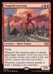 MTG - VENGEFUL ANCESTOR - Tarkir Dragonstorm Com (R) - Picture 1 of 1