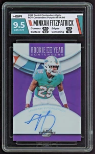 MINKAH FITZPATRICK 2018 Panini Contenders Optic RC Purple #RYA-MA 48/99 HGA 9.5 - Picture 1 of 2