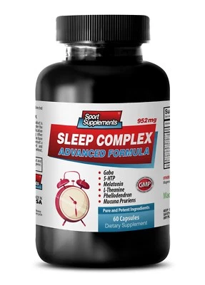 pills for men - SLEEP COMPLEX ADVANCED FORMULA 952MG 1B - powder  - Image 1 of 4