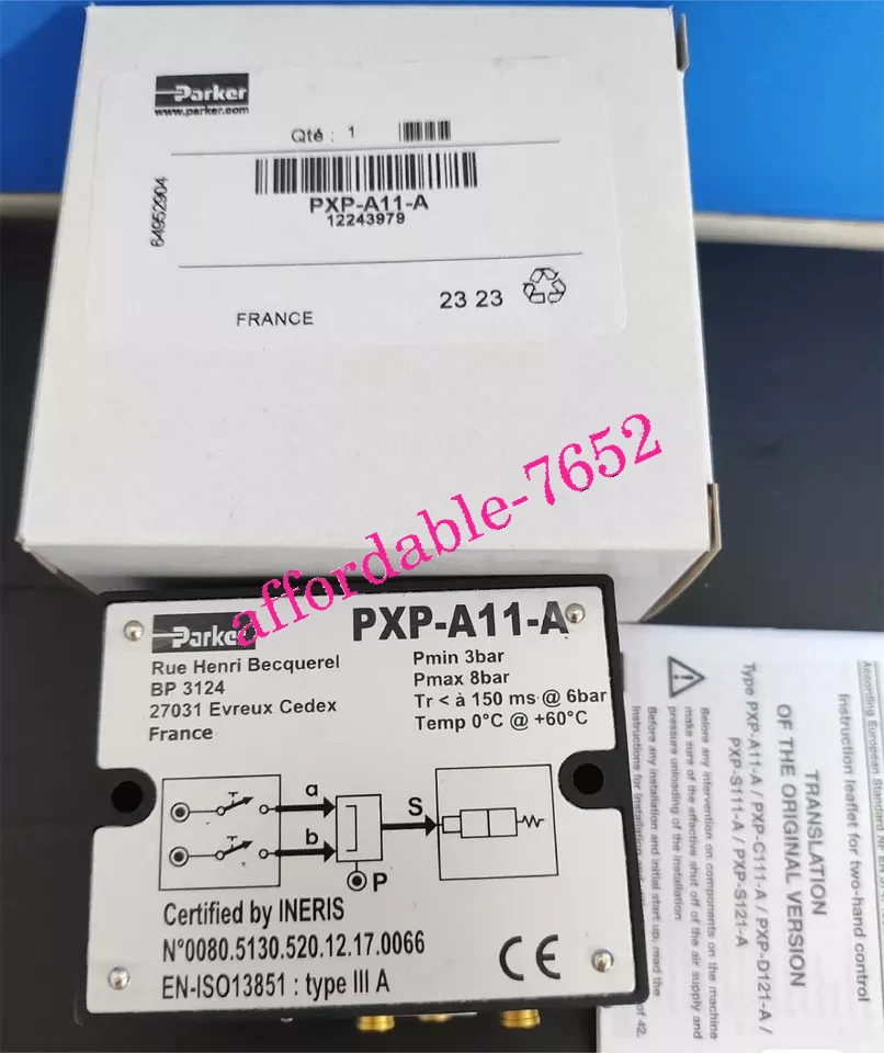 NEW Parker PXP-A11-A Pneumatic Components PXPA11A FedEx or DHL or UPS - Image 1 of 1