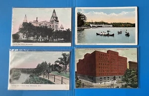 Lot Of 4 Vintage Minneapolis Minnesota Postcards - Picture 1 of 2