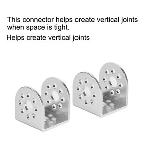 2 X C Type Connection Bracket Robot Part Fit For Tetrixrobotics Pitsco Connectio - Picture 1 of 10
