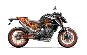 Custom MX Graphics Kit: KTM 790 / 890 /890R DUKE 2017-2023 Orange - Picture 1 of 1