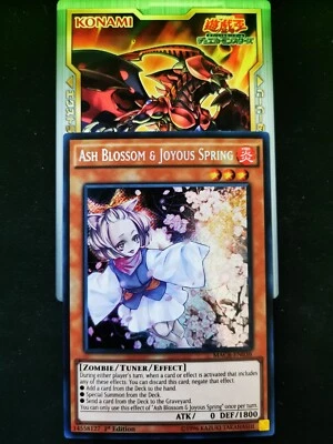 Yu-Gi-Oh!: Ash Blossom & Joyous Spring - MACR-EN036 - LP/NM - 1st Ed Secret Rare - Image 1 of 2