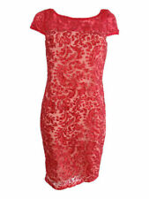Calvin Klein CD7B4X6R Women's Size 10 Cocktail Dress - Red