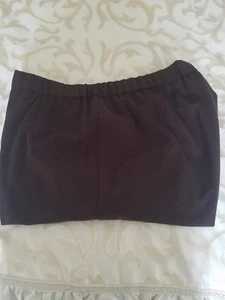 WOMENS INVESTMENTS STRETCH SLACKS BROWN 1 - Picture 1 of 5