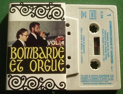 Bombarde / Orgue et Bassons Vol. 1 Cocheril / Merer Cassette Tape - TESTED  - Image 1 of 2