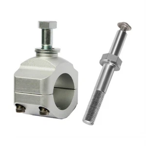 Steering Stabilizer Clamp with Relocation Bolt For 07-UP Jeep Wrangler JK/JL/JT - Foto 1 di 6