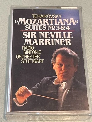 Tchaikovsky - Mozartiana - Suites No. 3 & 4 - Audio Cassette Tape Album - 1988 - Image 1 of 4