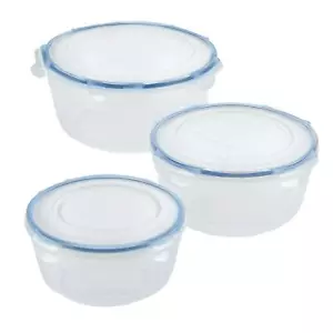 Easy Essentials Food Storage lids/Airtight containers/Stackable, BPA Free, 6 Pcs - Picture 1 of 6