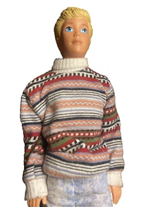 Vintage Mattel 1989 Kevin Cool Teen Boyfriend of Skipper Barbie Puppe blonde Haare - Bild 1 von 4