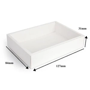 CAKE BOXES MONDO COOKIE BOXES CLEAR PET LID 127x84x31mm 10Pk GIFT BISCUIT BOXES - Picture 1 of 1