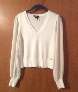 DKNY durchsichtiges Ärmeltop - Bild 1 von 8