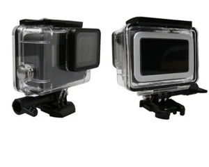Unterwasser Wasserdicht Gehäuse Rahmen Gehäuse für Gopro Hero 5 6 7 Action Kamera USA - Bild 1 von 8