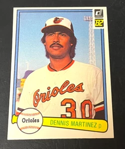 DENNIS MARTINEZ ORIOLES EXPOS VINTAGE & ODDBALL SINGLES SEE DROP DOWN LIST - Picture 1 of 6