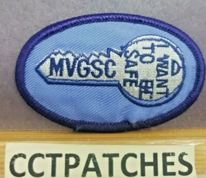 MISSISSIPPI VALLEY GIRL SCOUT COUNCIL I WANT TO BE SAFE MVGSC PATCH - Picture 1 of 2