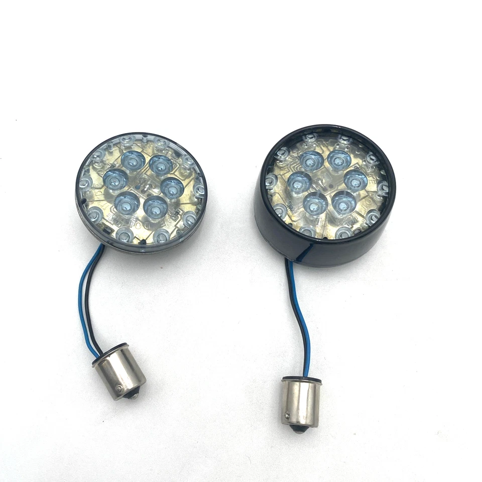 Kuryakyn Dos Circuitos Trasero LED 1156 Intermitente 07-17 Harley Dyna Sportster XL Foto 1 de 4