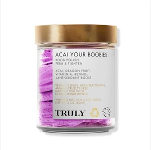 Truly Beauty Acai Your Boobies Lifting Boob Polish Firm and Tighten 2oz 60ml - Picture 1 of 5