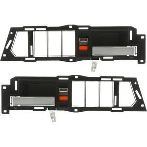 Front Interior Door Handle Set For 1988-1994 Chevy GMC C1500 K1500 Chrome Lever - Picture 1 of 12