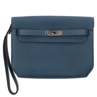 Bolso de Mano Hermes Kelly Depeche 25 Y Grabado SV Hd Cuero 57484 Foto 1 de 4