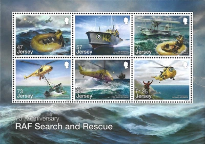 2016 Jersey Sg MS2033 75th Anniversary of RAF Search and Rescue MNH - Image 1 of 2