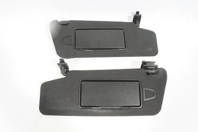 Juego de parasol negro izquierdo y derecho Mercedes Benz E350 W212 2010-2013 OEM Foto 1 de 4