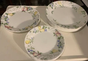 13 PCS Corelle Fruit Chutney Plates 10", 9", 7.25" - Picture 1 of 4