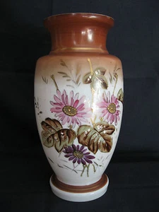 OPAL VASE NAPOLEON III HÖHE 27 CM. - Bild 1 von 1