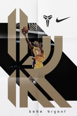 Kobe Bryant Baloncesto Deporte Seda Impresión Nueva Pintura Arte de Pared - PÓSTER 20x30 Foto 1 de 4